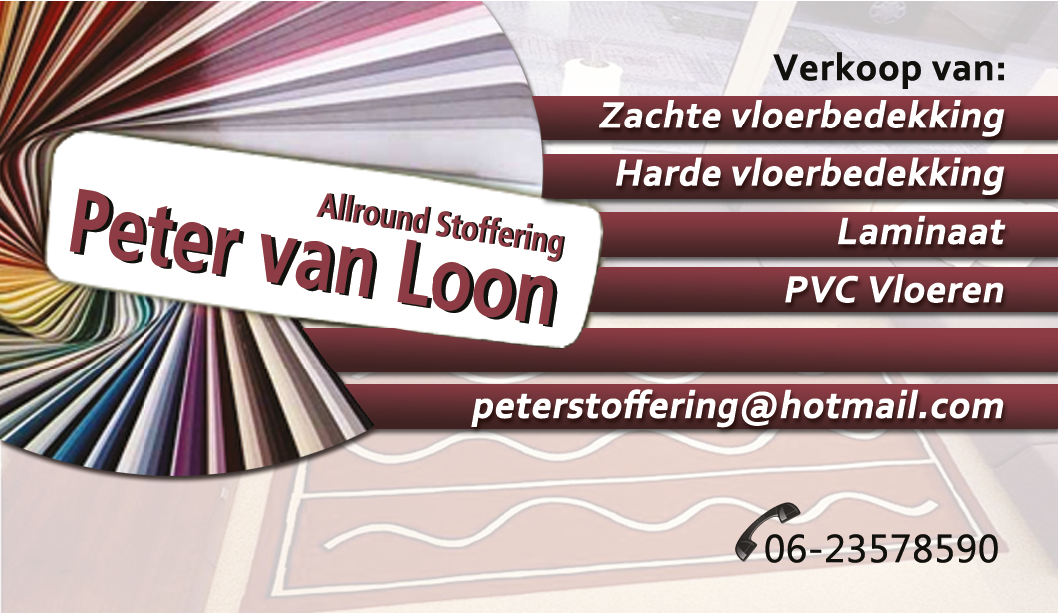 Visitekaartje Peter van Loon